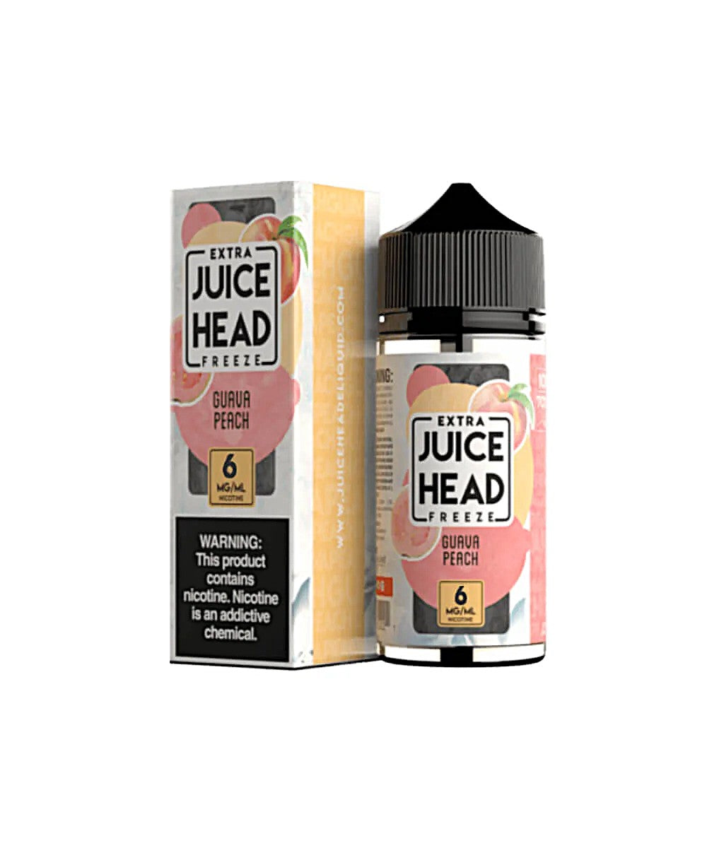 JUICE HEAD EXTRA FREEZE GUAVA PEACH 100ML