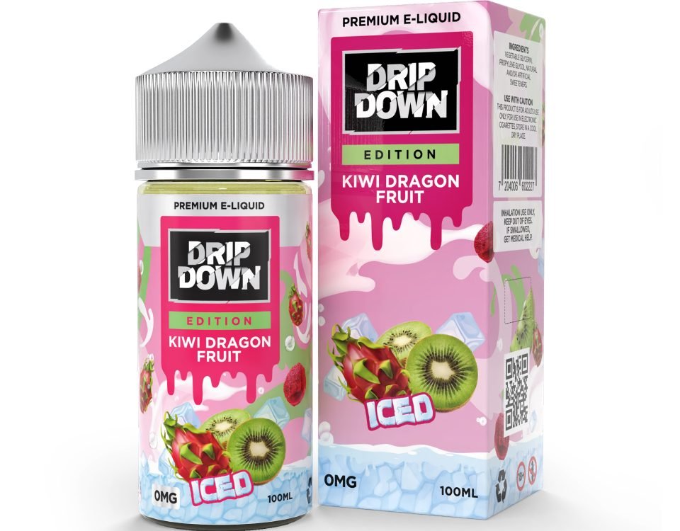 DRIP DOWN EDITION SERIES - KIWI DRAGON FRUIT ICE 100ML