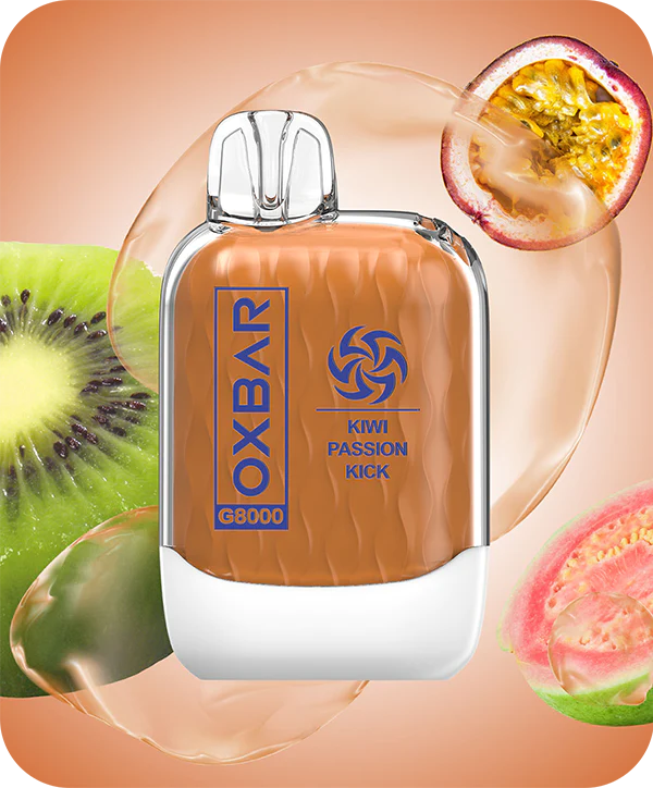 OXBAR G8000 Rechargeable Disposable Device – 8000 Puffs - Kiwi Passion Kick