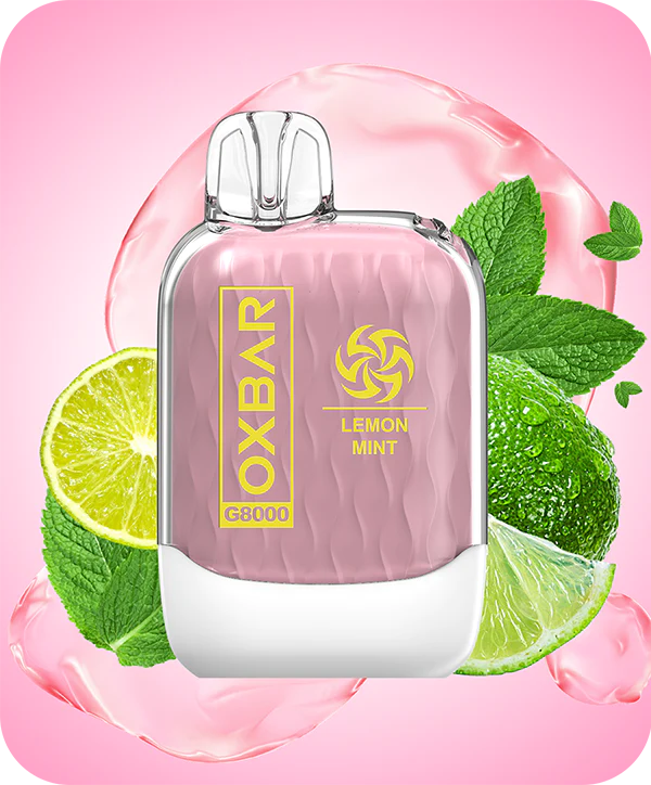 OXBAR G8000 Rechargeable Disposable Device – 8000 Puffs - Lemon Mint