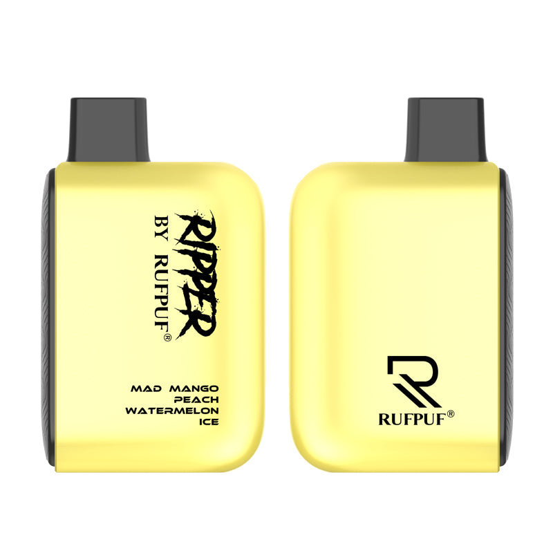 RUFPUF RIPPER 6000 PUFFS - Mad Mango Peach Watermelon Ice