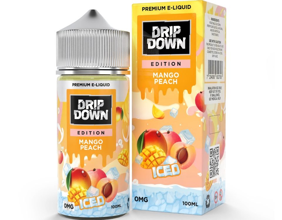 DRIP DOWN EDITION SERIES - MANGO PEACH ICE 100ML