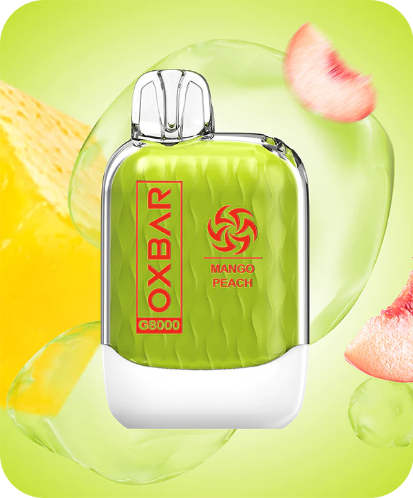 OXBAR G8000 Rechargeable Disposable Device – 8000 Puffs - Mango Peach