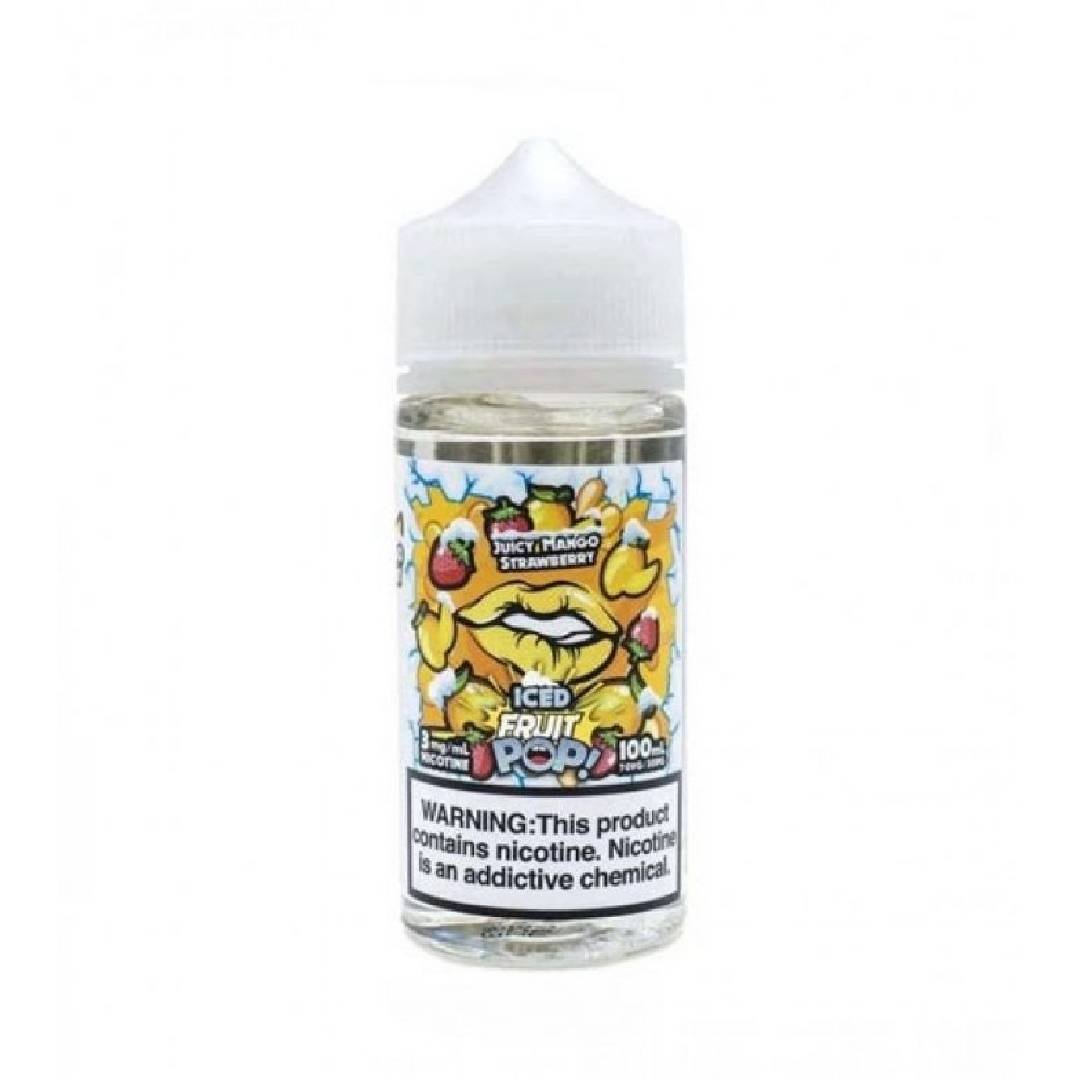 POP ICE JUICY MANGO STRAWBERRY 100ML