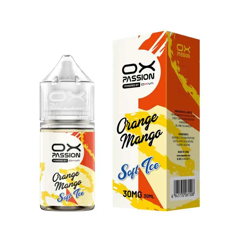 OXPASSION SOFT ICE ORANGE MANGO 30ML
