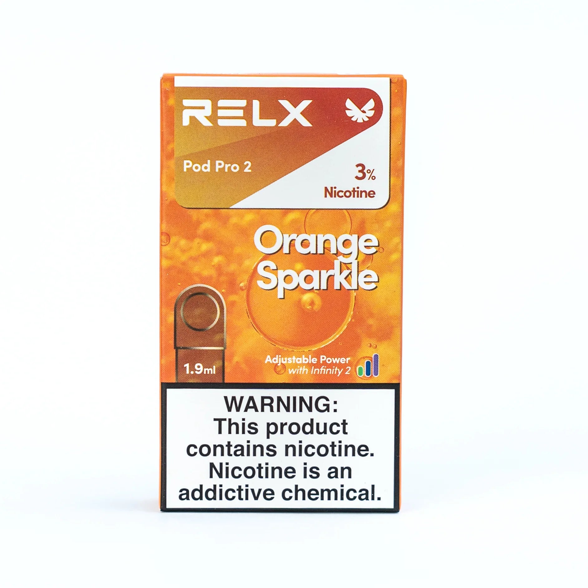 RELX SUNNY SPARKLE ORANGE SODA