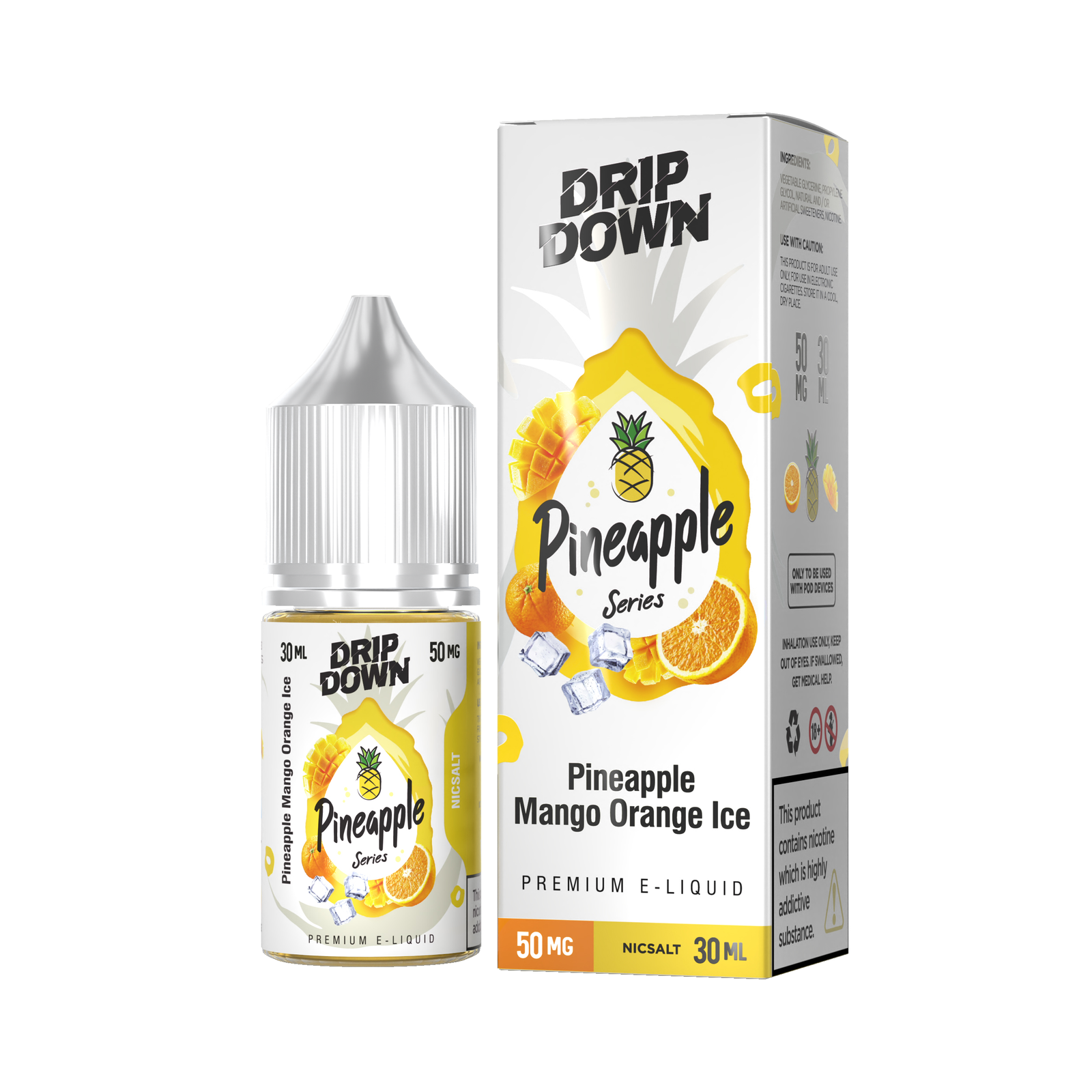 DRIP DOWN PINEAPPLE SERIES - PINEAPPLE MANGO ORANGE ICE 30ML