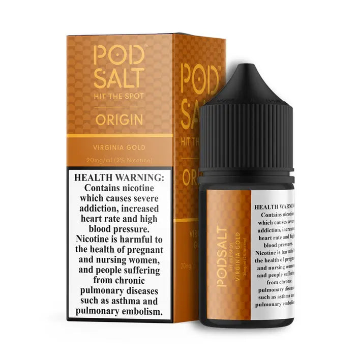 POD SALT ORIGIN VIRGINIA GOLD 30ML