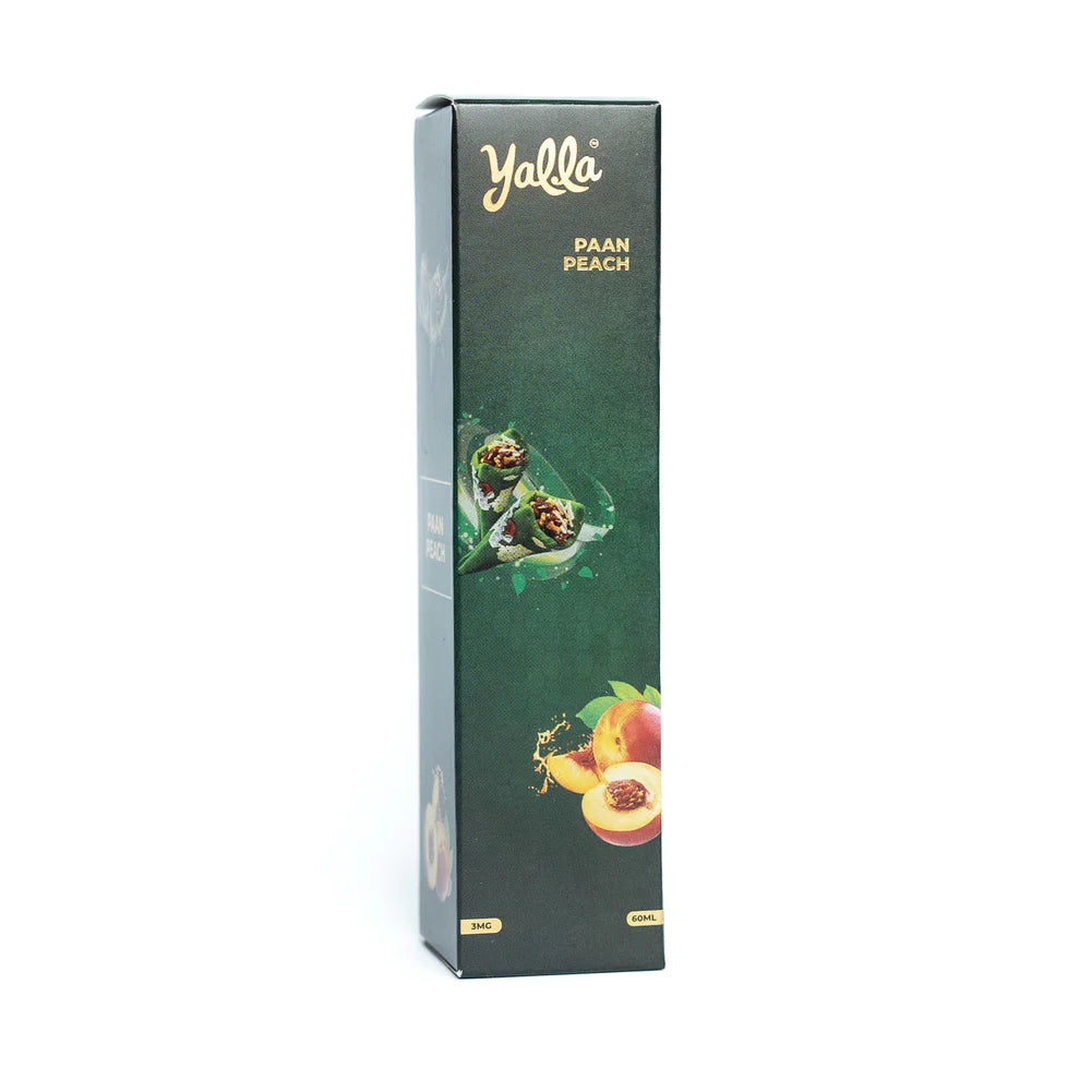 Yalla Paan Peach E-Liquid – 60ml