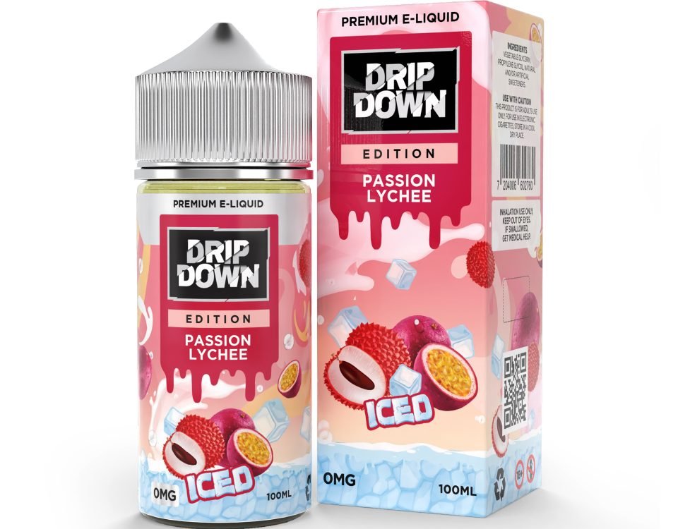 DRIP DOWN EDITION SERIES - PASSION LYCHEE ICE 100ML