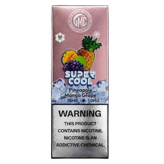 GMC SUPER COOL PINEAPPLE MANGO GUAVA 30ML
