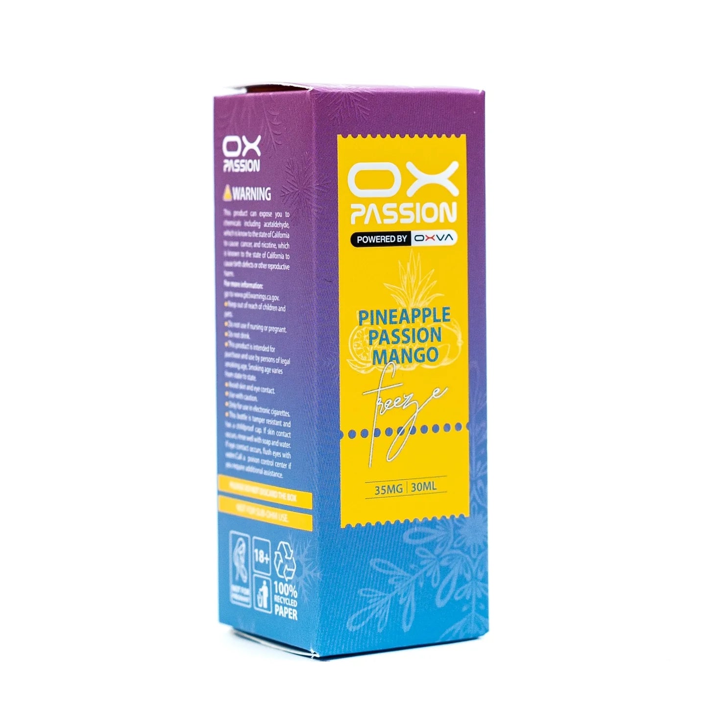Oxva Pineapple Passion Fruit Mango 30ml