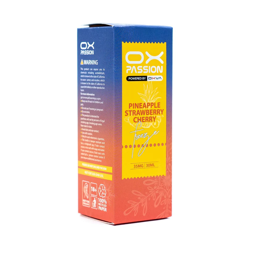 OXPASSION PINEAPPLE STRAWBERRY CHERRY 30ML