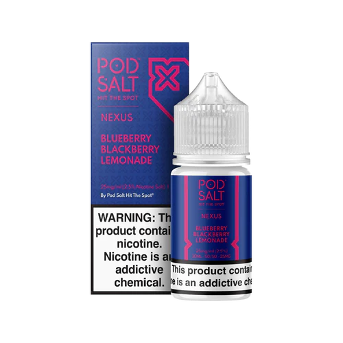 POD SALT NEXUS BLUEBERRY BLACKBERRY LEMONADE 30ML