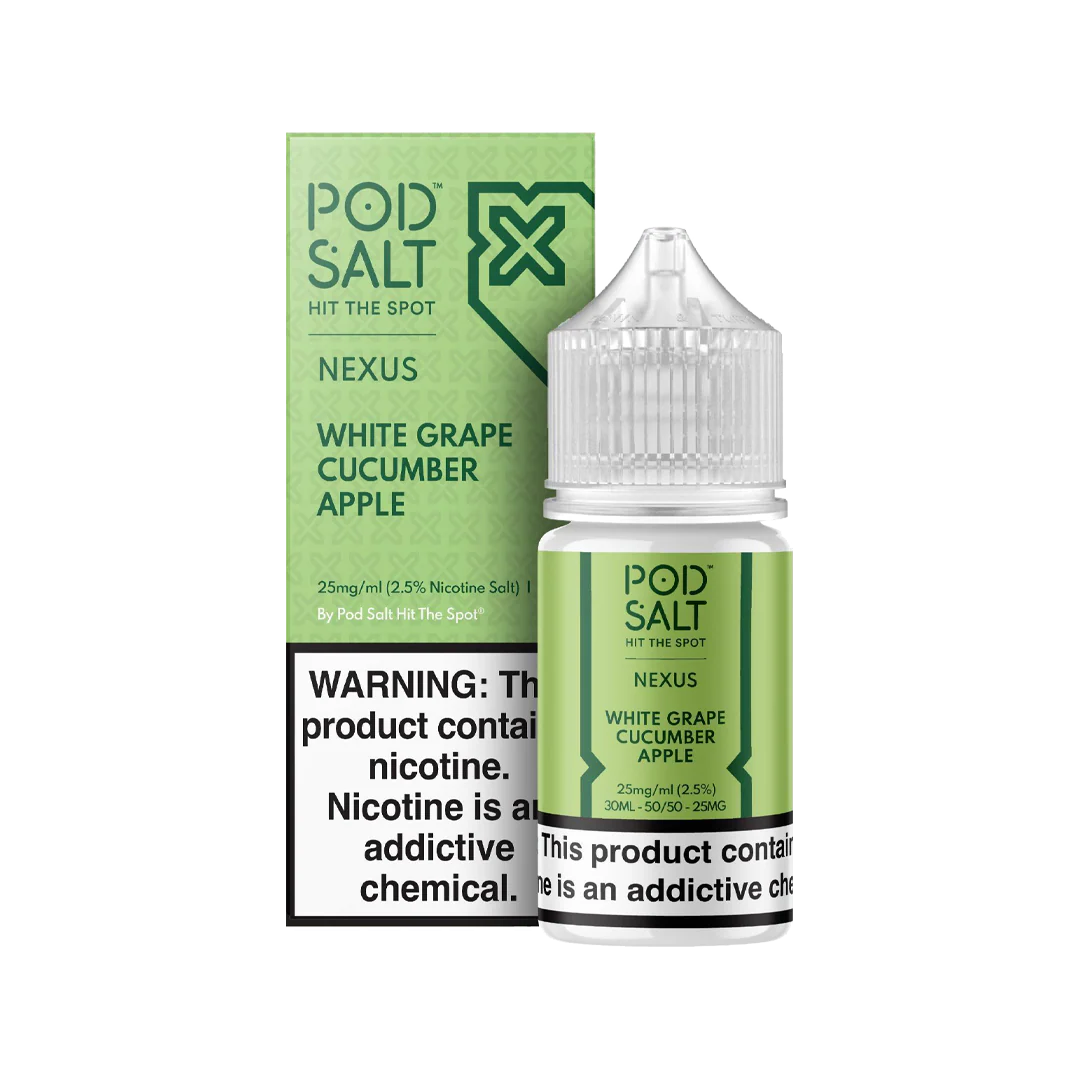 POD SALT NEXUS GRAPE CUCUMBER APPLE 30ML