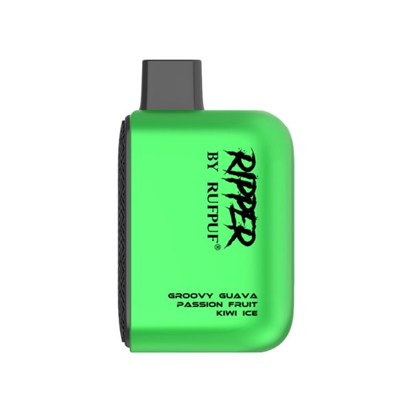 RUFPUF RIPPER 6000 PUFFS - Groovy Guava Passion Fruit Kiwi Ice