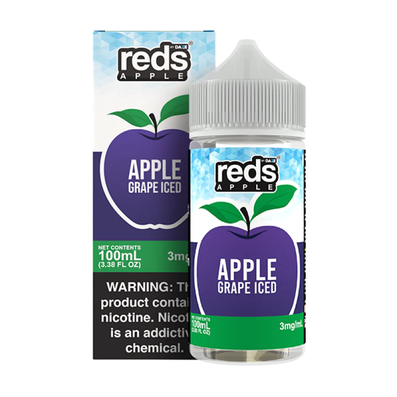 REDS ICED APPLE GRAPE 100ML