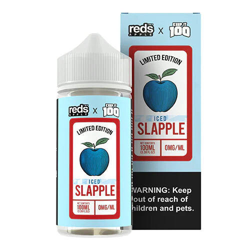 REDS ICED SLAPPLE 100ML