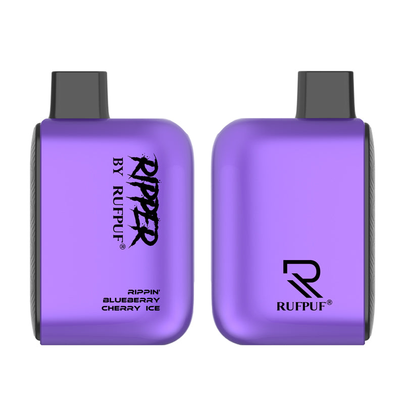 RUFPUF RIPPER 6000 PUFFS - Rippin  Blueberry Cherry Ice