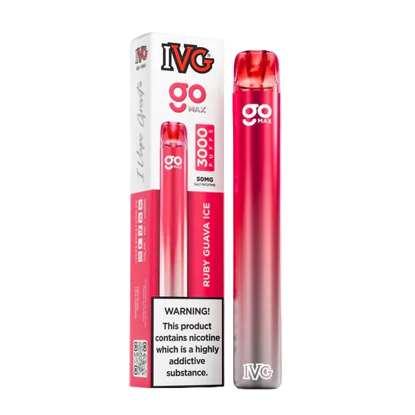 IVG GO MAX 3000 PUFFS- RUBY GUAVA ICE