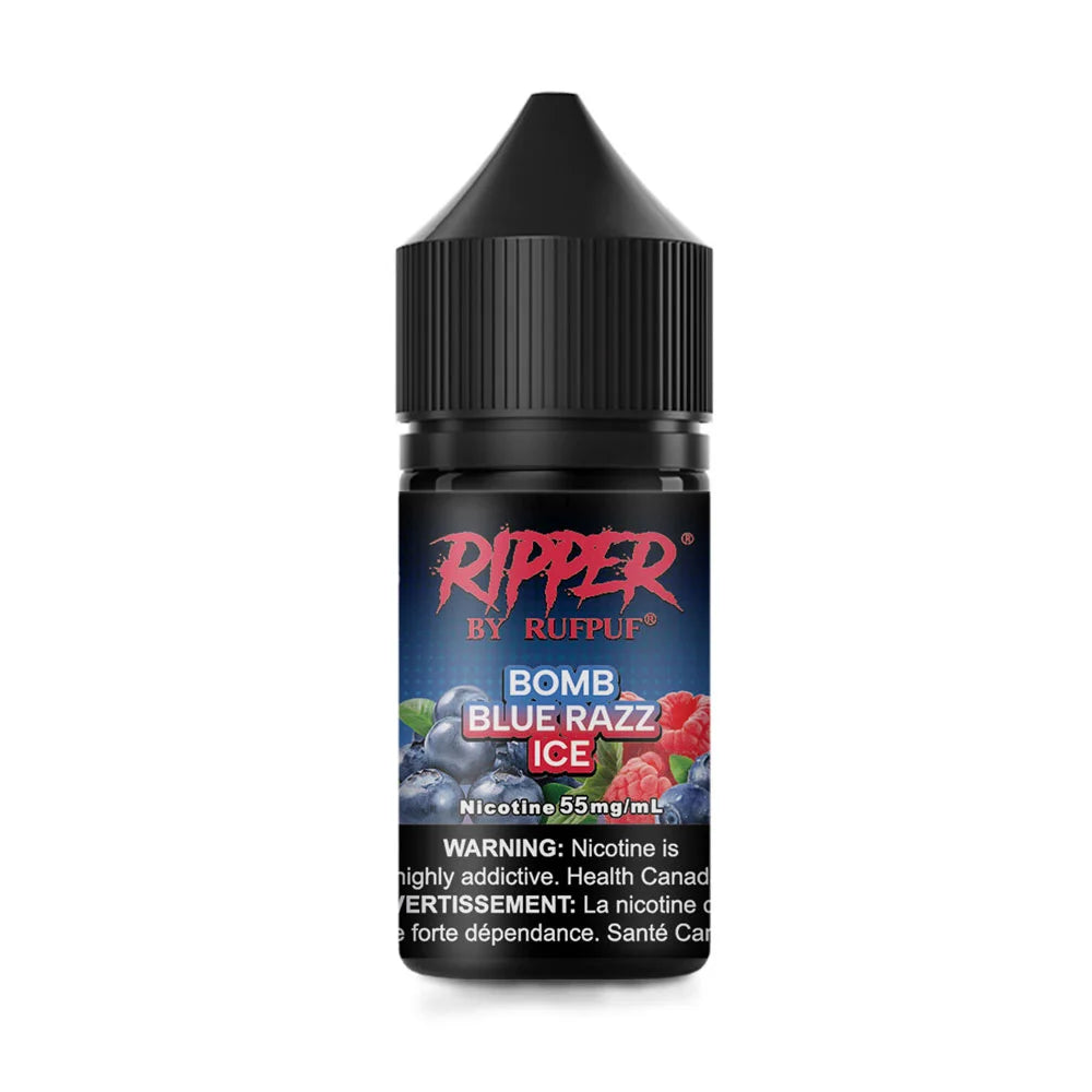 RIPPER BY RUFPUF - BOMB BLUE RAZZ ICE 30ML