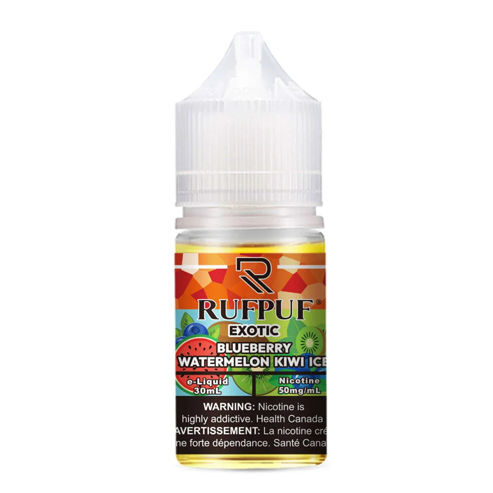 RUFPUF EXOTIC BLUEBERRY WATERMELON KIWI ICE 30ML
