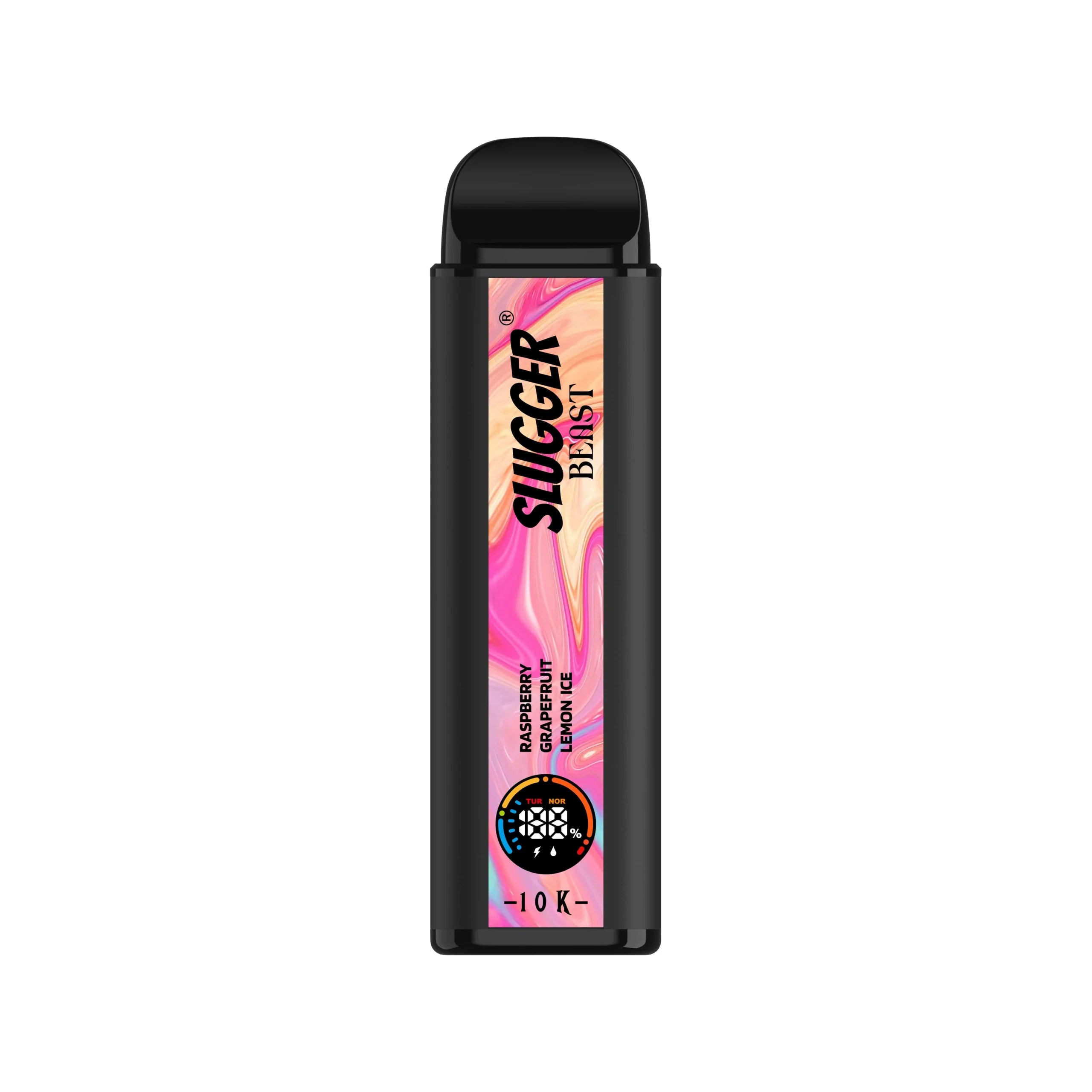 SLUGGER BEAST DISPOSABLE 10k PUFFS 50MG - Slugger / RASPBERRY GRAPFRUIT LEMON ICE