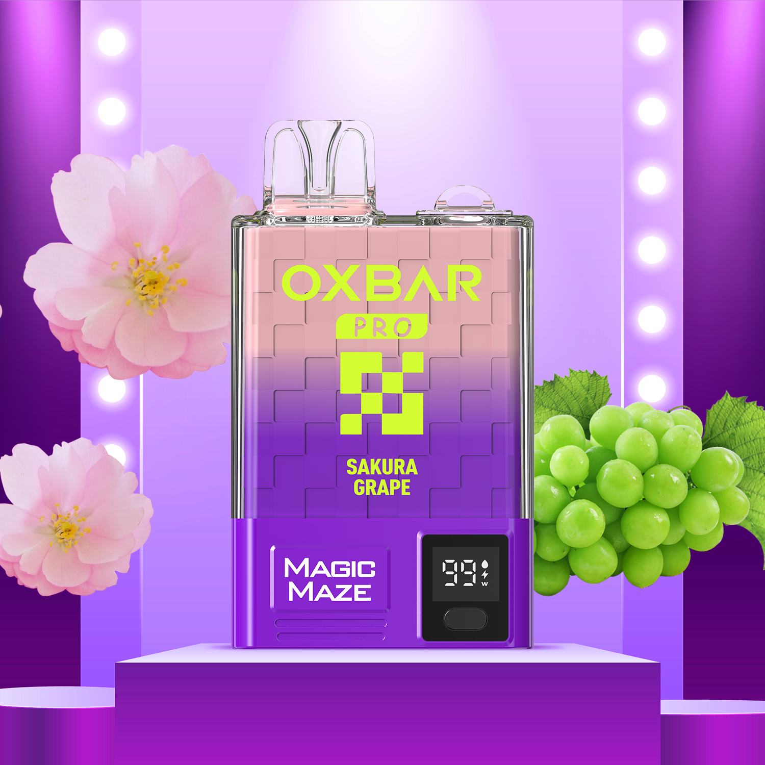 OXBAR 10000PUFFS - Sakura Grape / 50mg