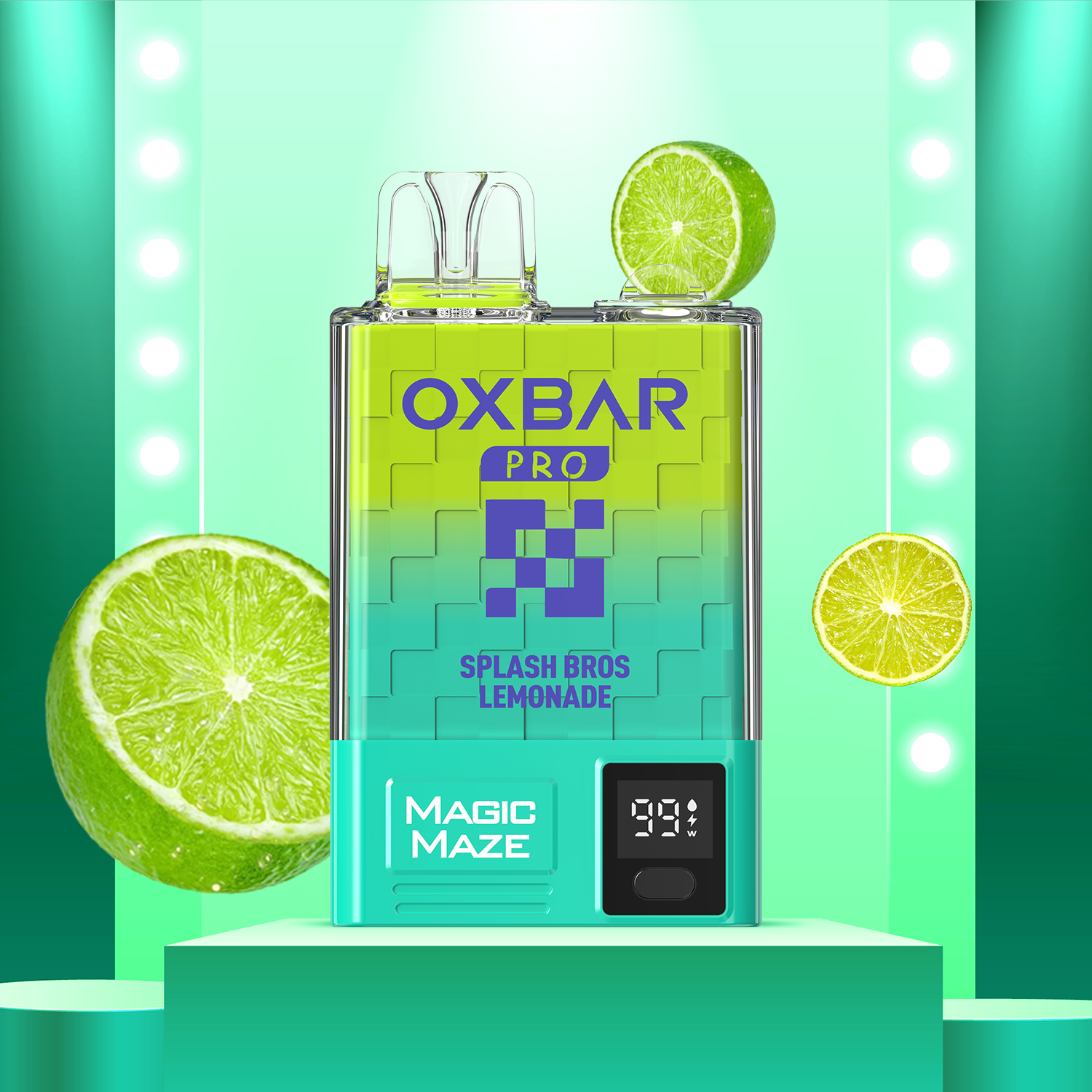 OXBAR 10000PUFFS - SPLASH BROS LEMONADE / 50mg