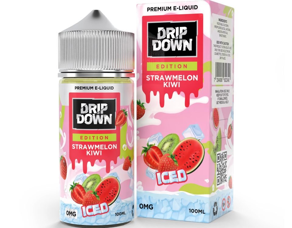 DRIP DOWN EDITION SERIES - STRAWMELON KIWI ICE 100ML