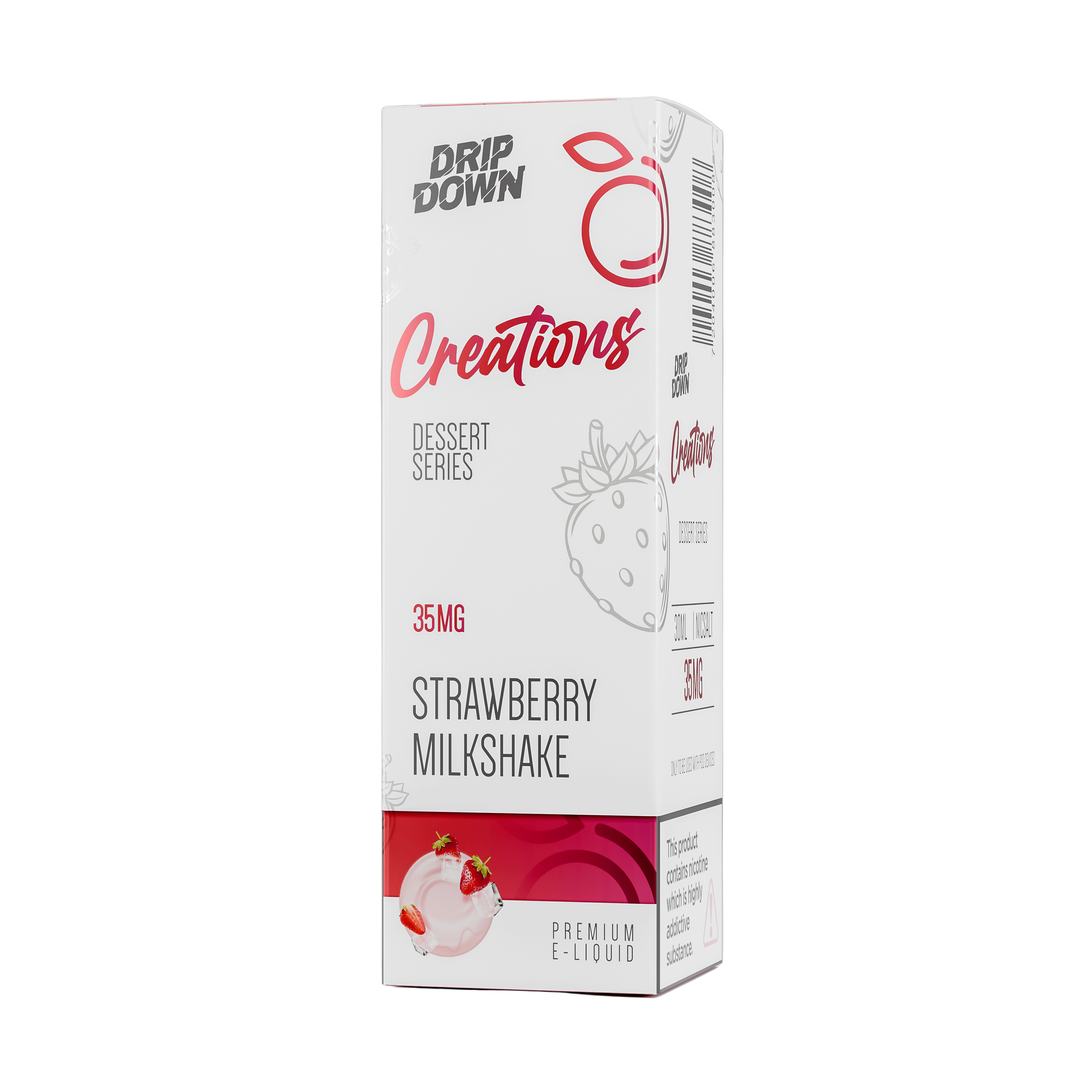 Drip Down Creations Strawberry Milkshake 30ML