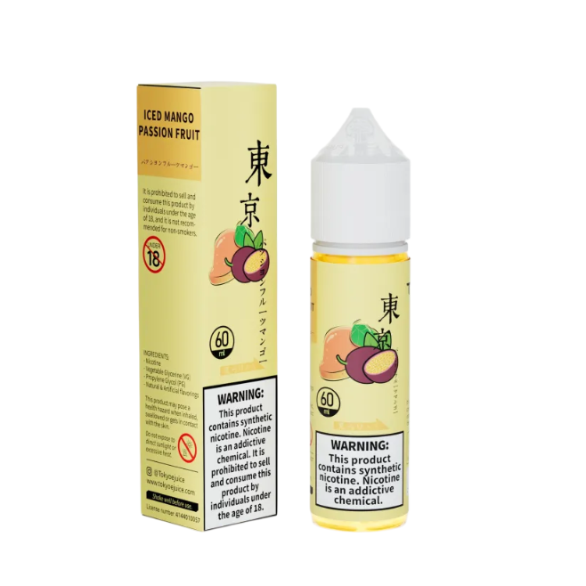 TOKYO ICED MANGO PASSION FRUIT 60ML