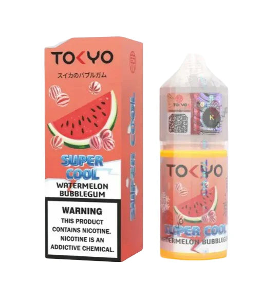 TOKYO SUPER COOL WATERMELON BUBBLEGUM 30ML
