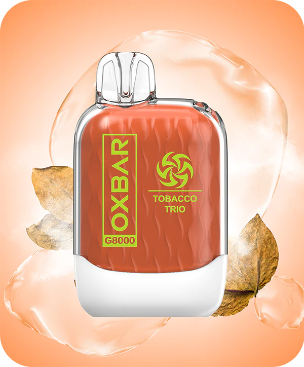 OXBAR G8000 Rechargeable Disposable Device – 8000 Puffs - Tobacco Trio