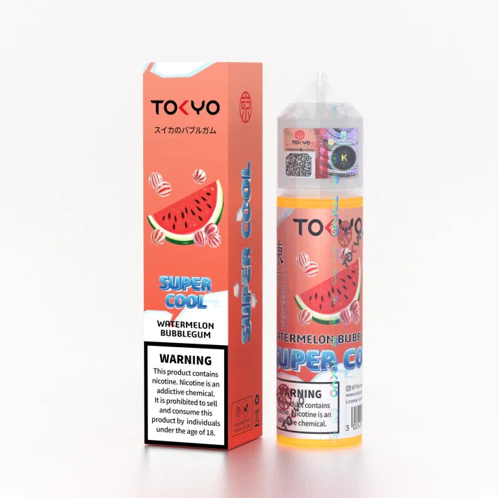 TOKYO SUPER COOL WATERMELON BUBBLEGUM 60ML
