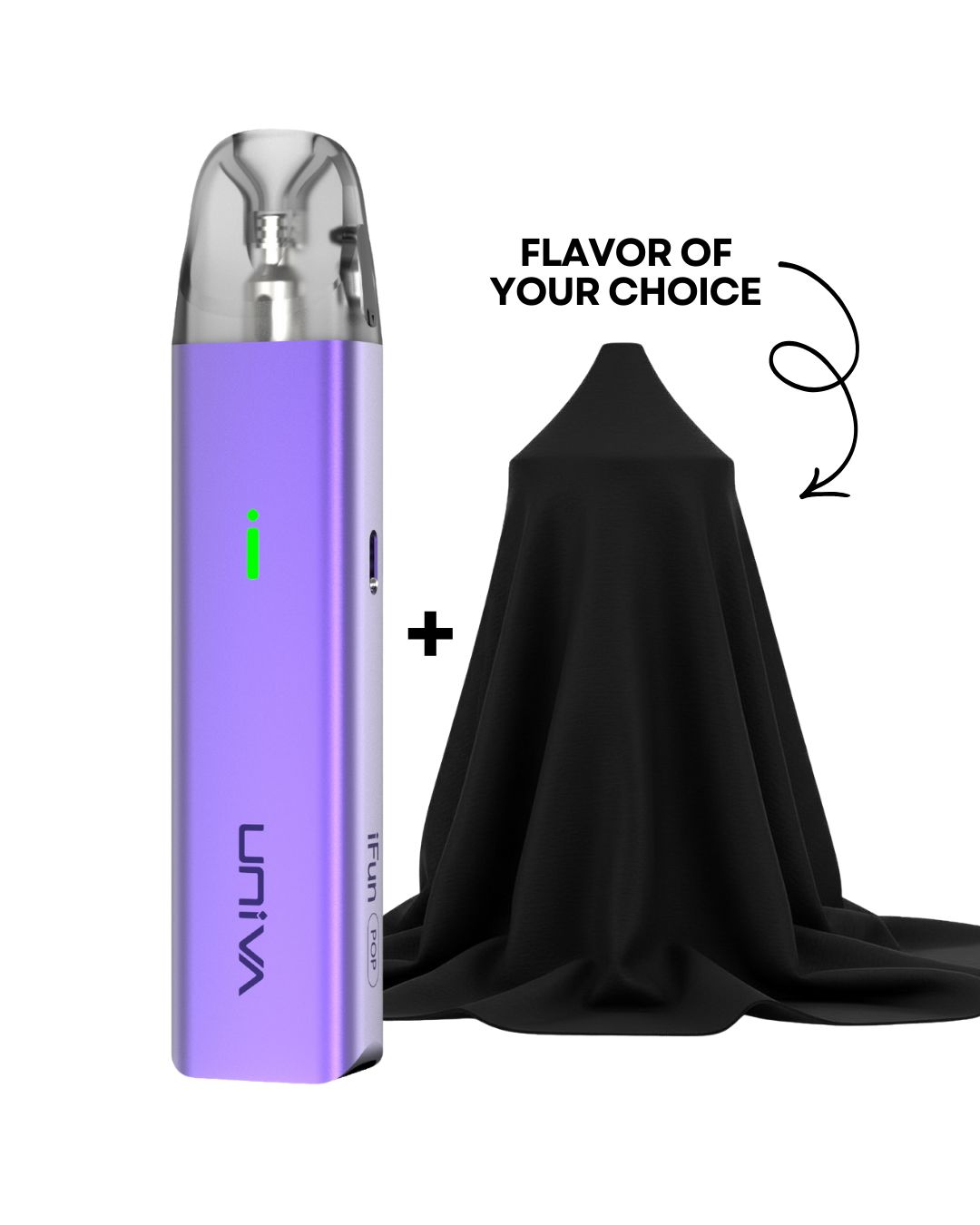 COMBO DEAL - UNIVA IFUN POP + ANY NIC SALT