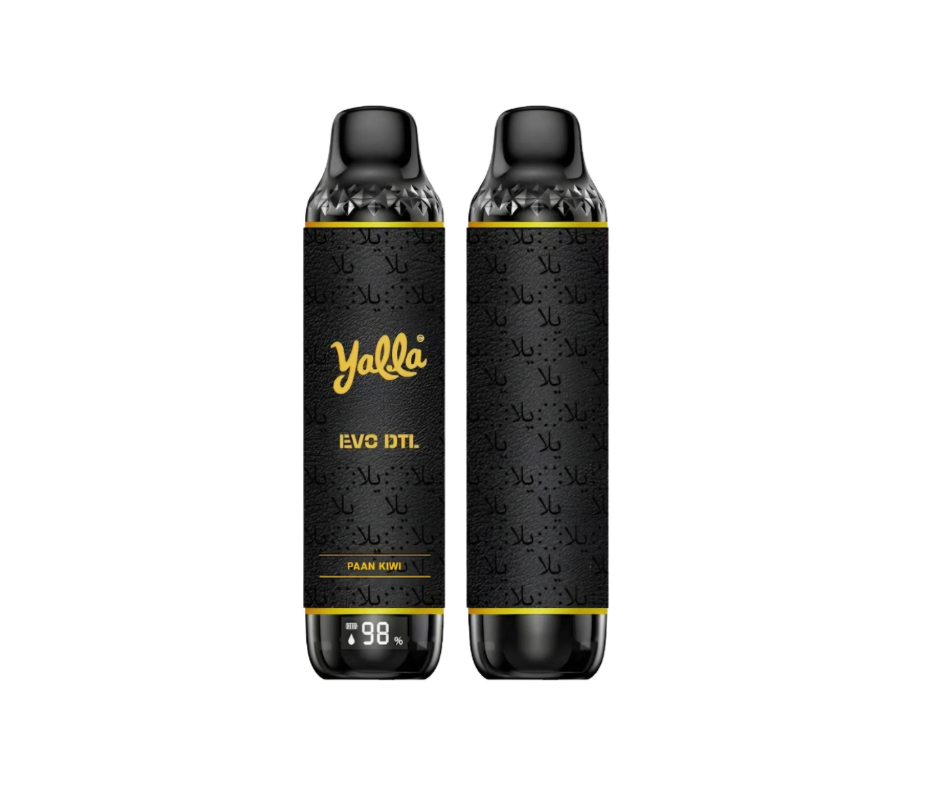 Yalla Evo DTL Disposable Vape 12,000 Puffs - PAAN KIWI