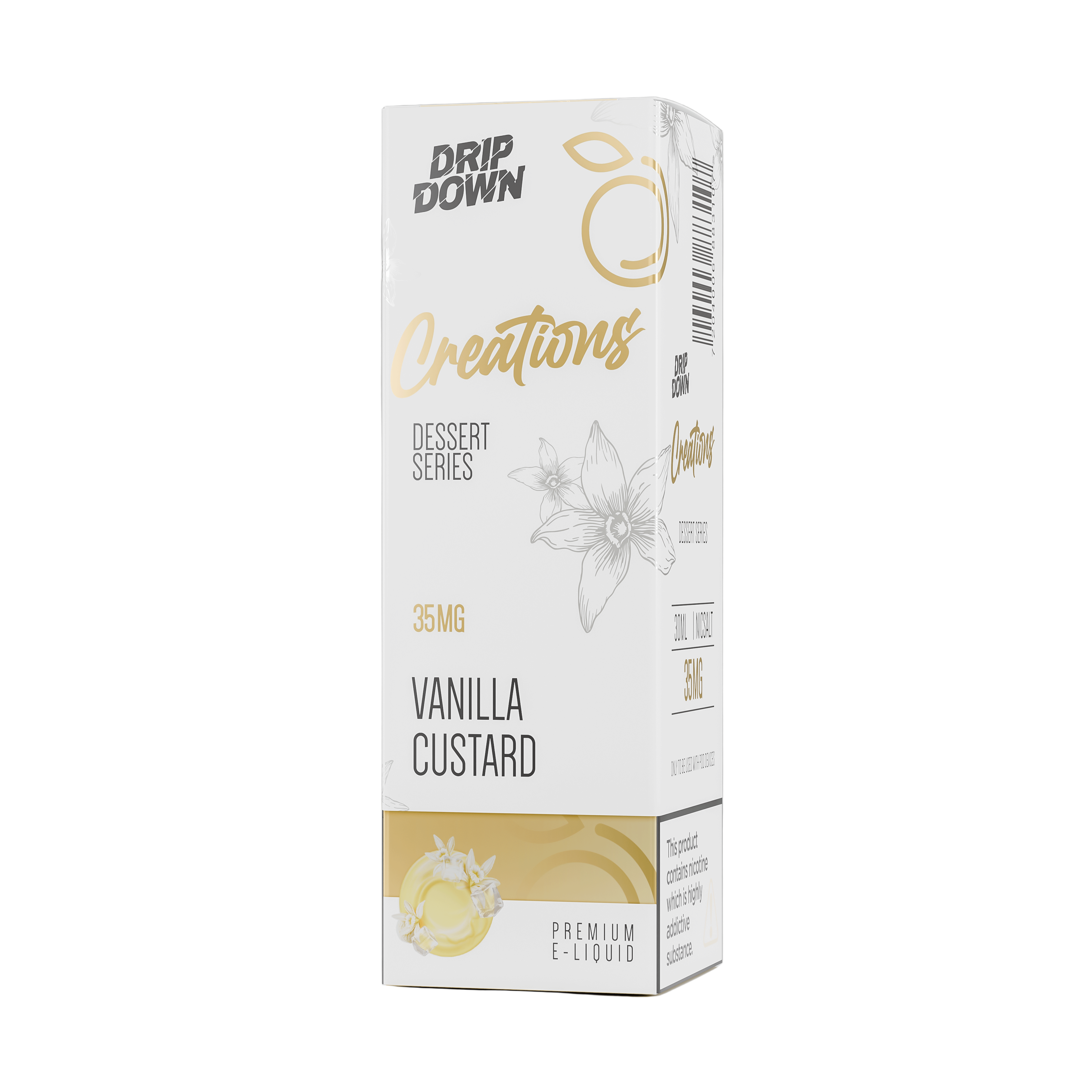Drip Down Creations Vanilla Custard 30ML