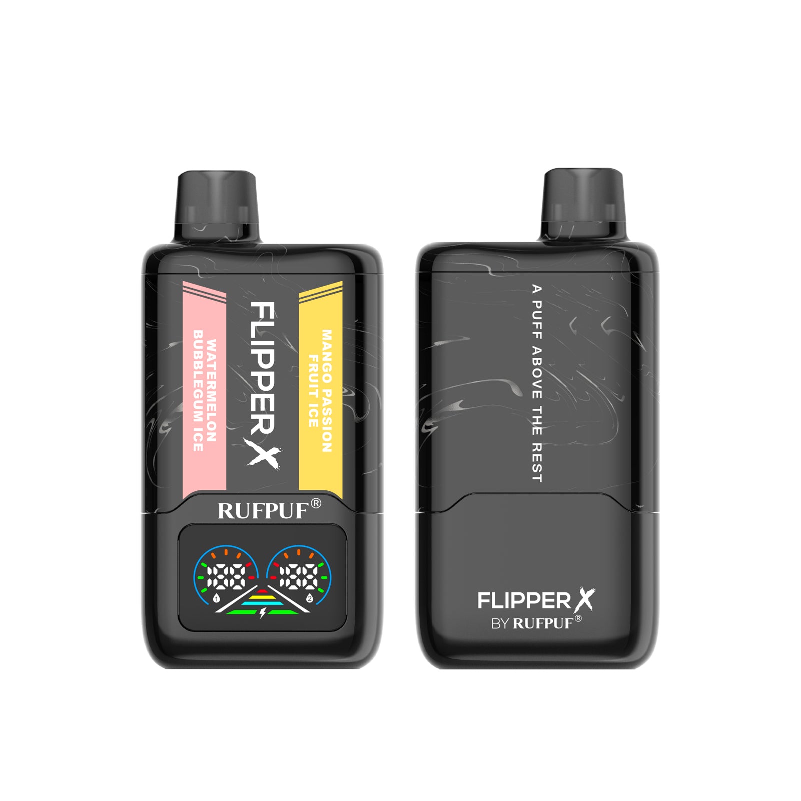 FLIPPER X 20K PUFFS WATERMELON BUBBLE GUM ICE + MANGO PASSION FRUIT ICE