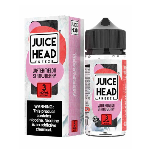 JUICE HEAD EXTRA FREEZE WATER MELON STRAWBERRY 100ML