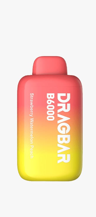 DragBar 6000 puffs - STRAWBERRY WATERMELON PEACH