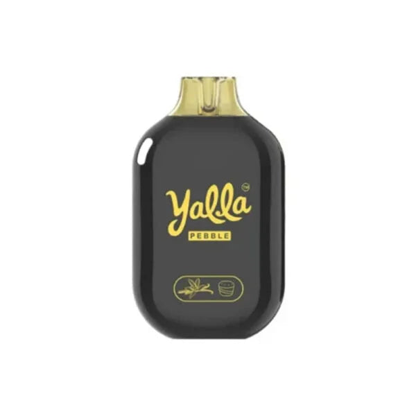 YALLA PEBBLE 7000 PUFFS DISPOSABLE - VANILLA CUSTARD