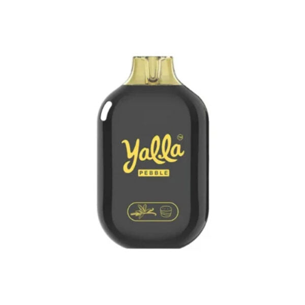 YALLA PEBBLE 7000 PUFFS DISPOSABLE - VANILLA CUSTARD