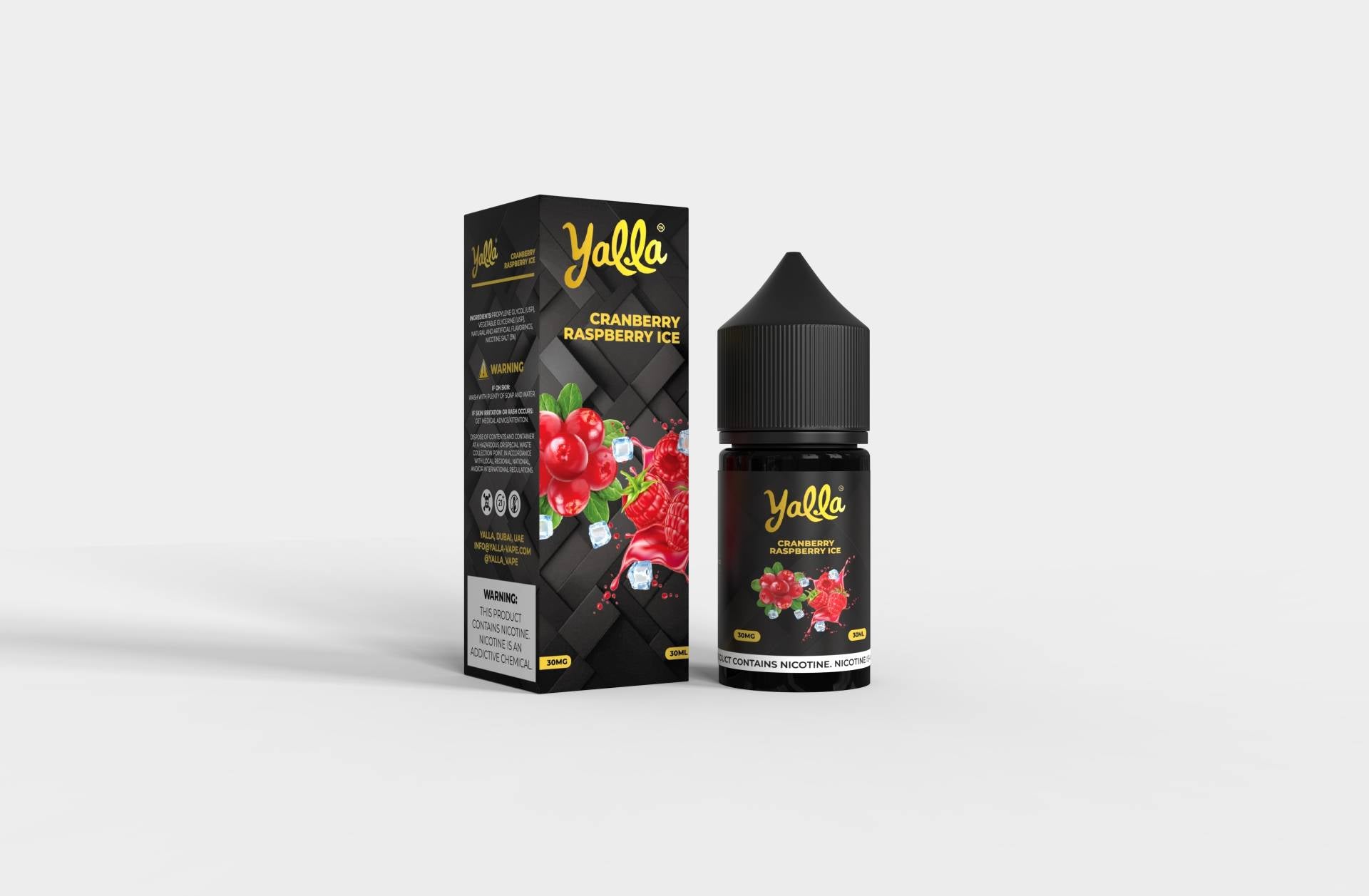 YALLA CRANBERRY RASPBERRY ICE 30ML