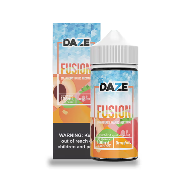 DAZE FUSION STRAWBERRY MANGO NECTARINE ICED 100ML