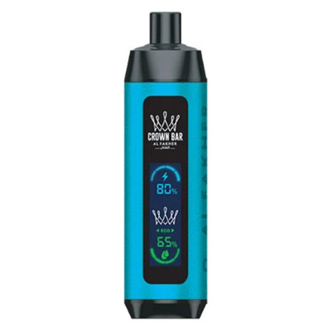 AL FAKHER CROWN BAR DISPOSABLE BERRY BLUE 8000 PUFFS