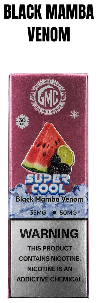 GMC SUPER COOL BLACK MAMBA VENOM 30ML