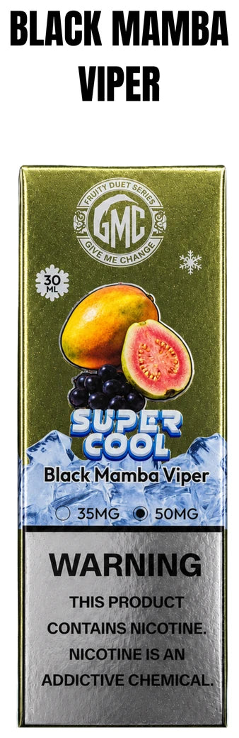 GMC SUPER COOL BLACK MAMBA VIPER 30ML