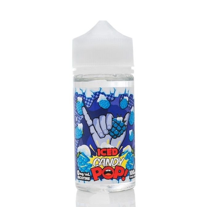 POP ICE BLUE RESBERRY 100ML