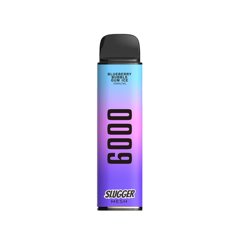 SLUGGER DISPOSABLE 6000 PUFFS –  BLUEBERRY BLUBBLE GUM ICE